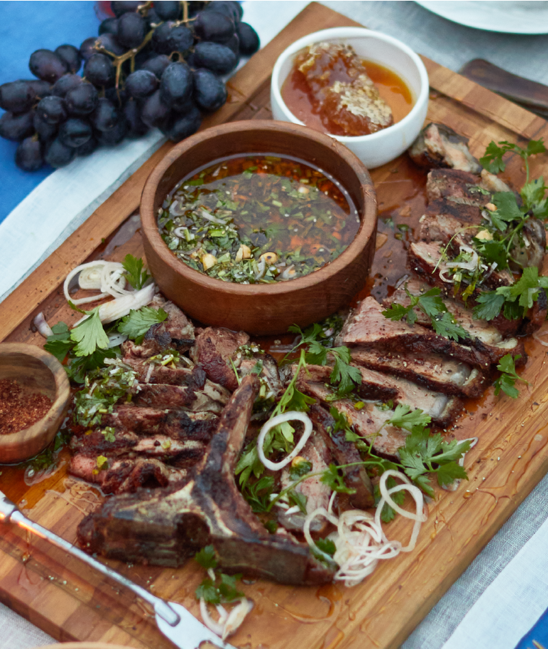 Steak and Chimichurri