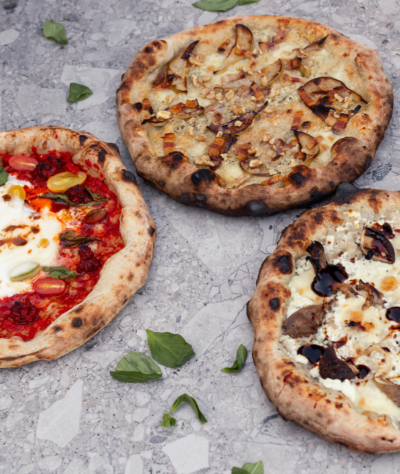 The ultimate trio: Neapolitan Style pizza